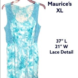 Maurice’s Sleeveless Tie-Dye Dress